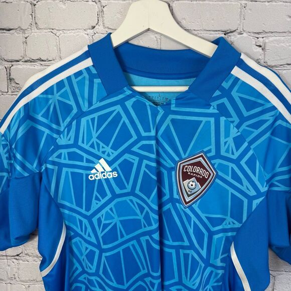 RARE Colorado Rapids 2022 Adidas Soccer Jersey Size Large A - Picture 2 of 8
